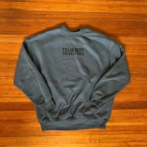 Eras Tour Navy International Crew Sweatshirt